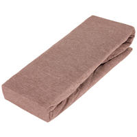 FIXLEINTUCH - Taupe, Konventionell, Textil (90-100/200-220cm) - Boxxx
