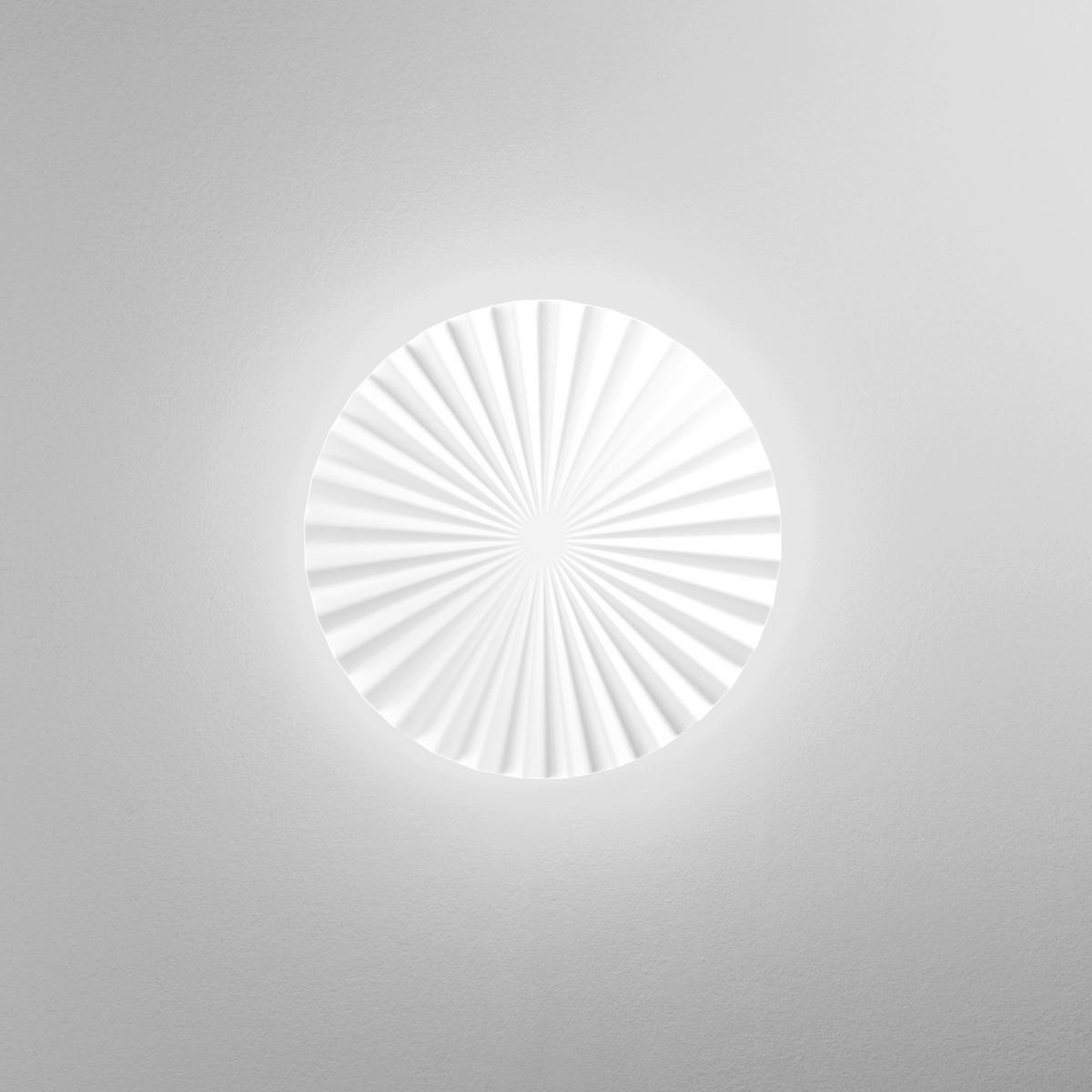 LED-WANDLEUCHTE 50/10 cm   - Weiß, Design, Kunststoff/Metall (50/10cm)