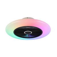 Ventilator De Plafon  55/17,5 cm    - alb/transparent, Basics, plastic/metal (55/17,5cm) - Mican