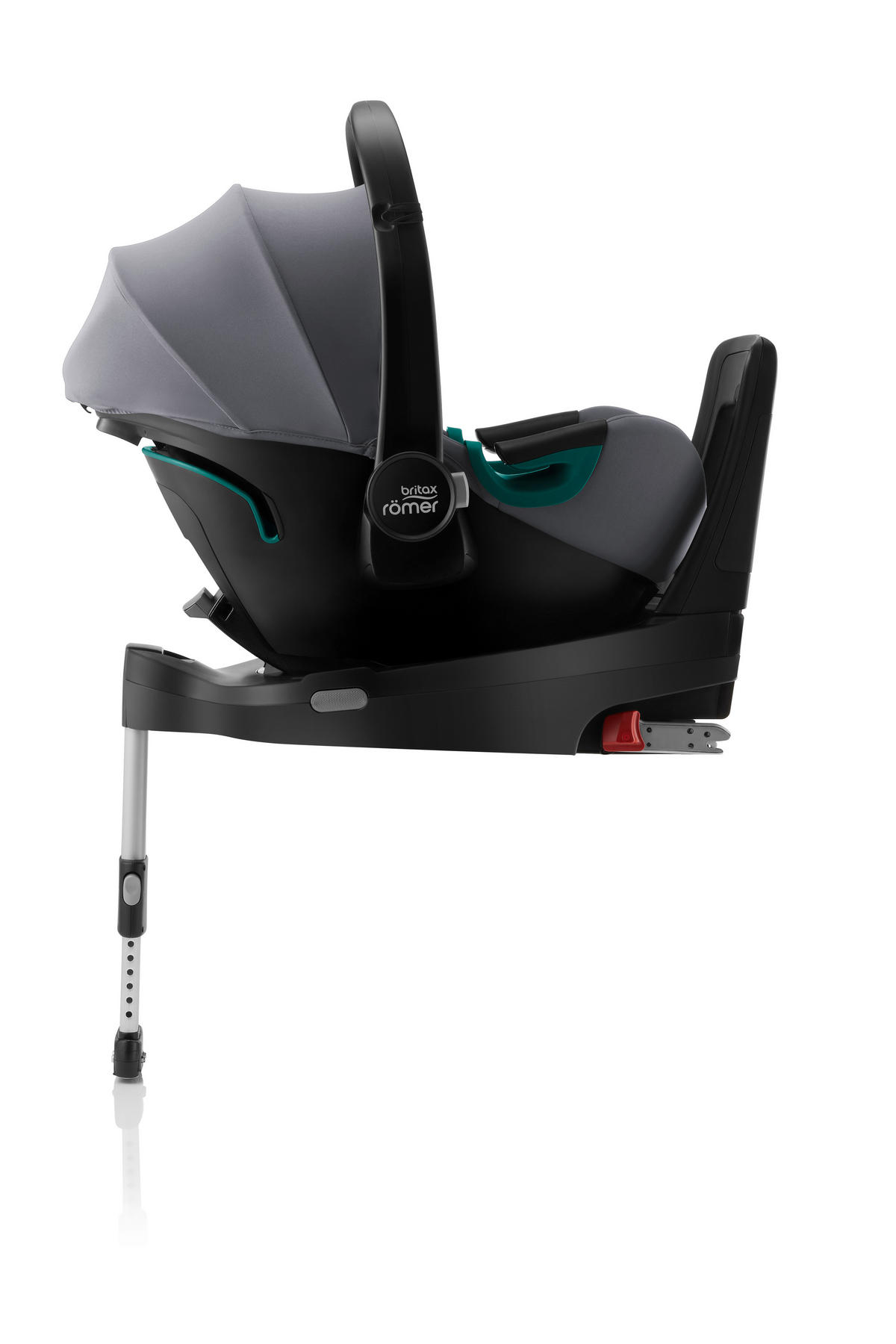 BABYSCHALE Baby-Safe 3 i-size  - Grau, Basics, Kunststoff/Textil (44/58/67cm) - Britax Römer