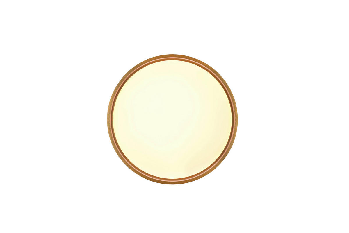 LED-DECKENLEUCHTE DOHA 45/5,5 cm   - Messingfarben, KONVENTIONELL, Metall (45/5,5cm) - Trio Leuchten