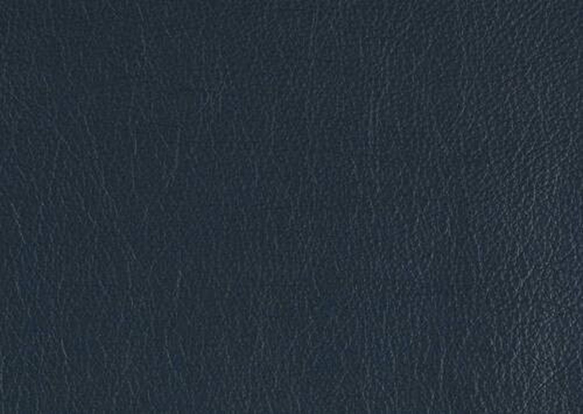 SITZBANK in Metall, Leder Dunkelblau  - Schwarz/Dunkelblau, Design, Leder/Metall (238/84/154cm) - Joop!