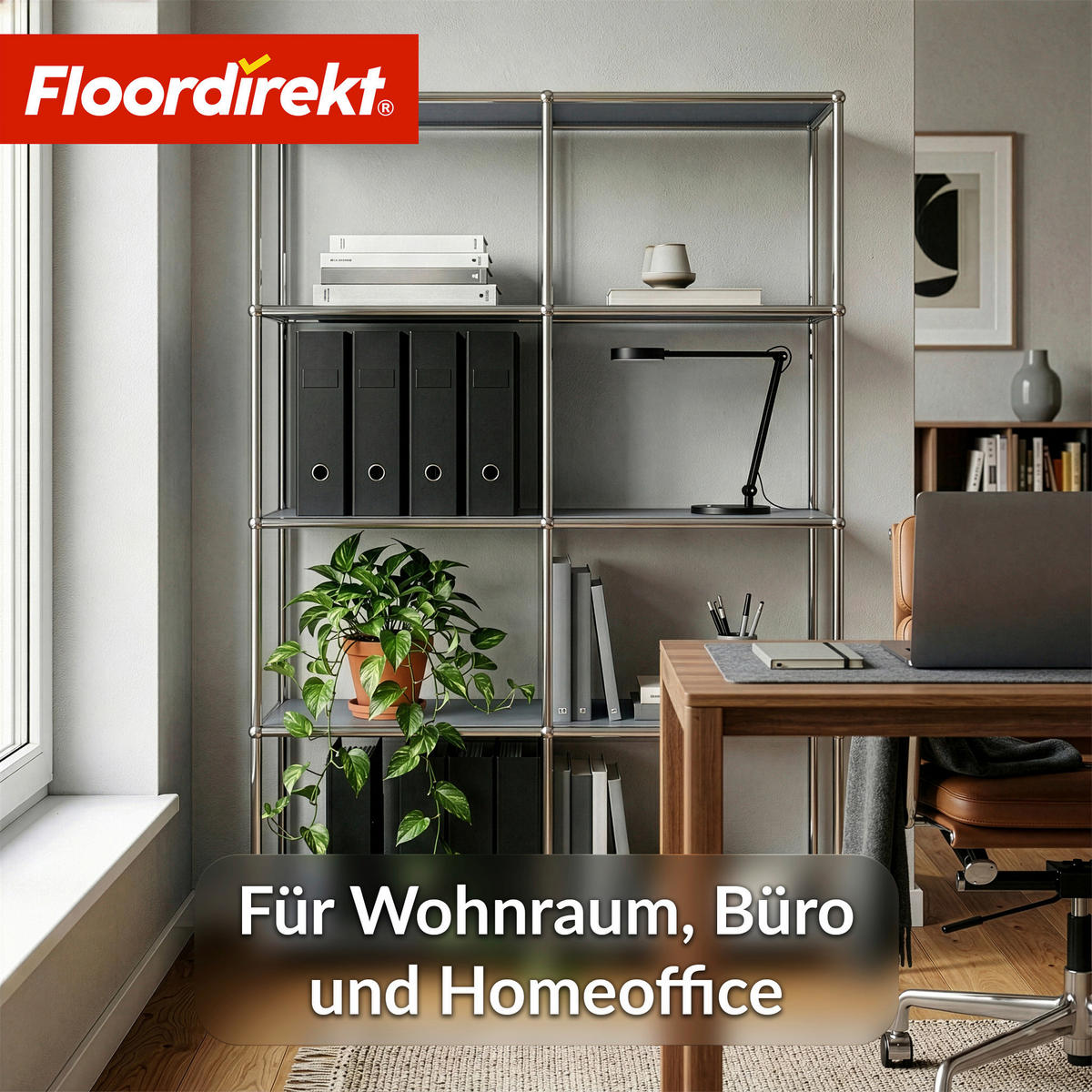 STANDREGAL Grau  - Grau, Basics, Metall (78/118/40cm) - Floordirekt