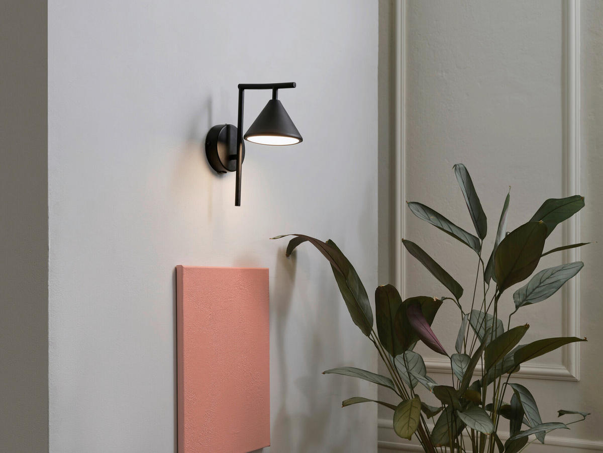 LED-WANDLEUCHTE 12/19.5/25.5 cm   - Design, Kunststoff (12/19.5/25.5cm) - Osram