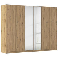FALTTÜRENSCHRANK in Eiche Artisan  - Eiche Artisan, Holzwerkstoff (271/210/54cm) - Boxxx