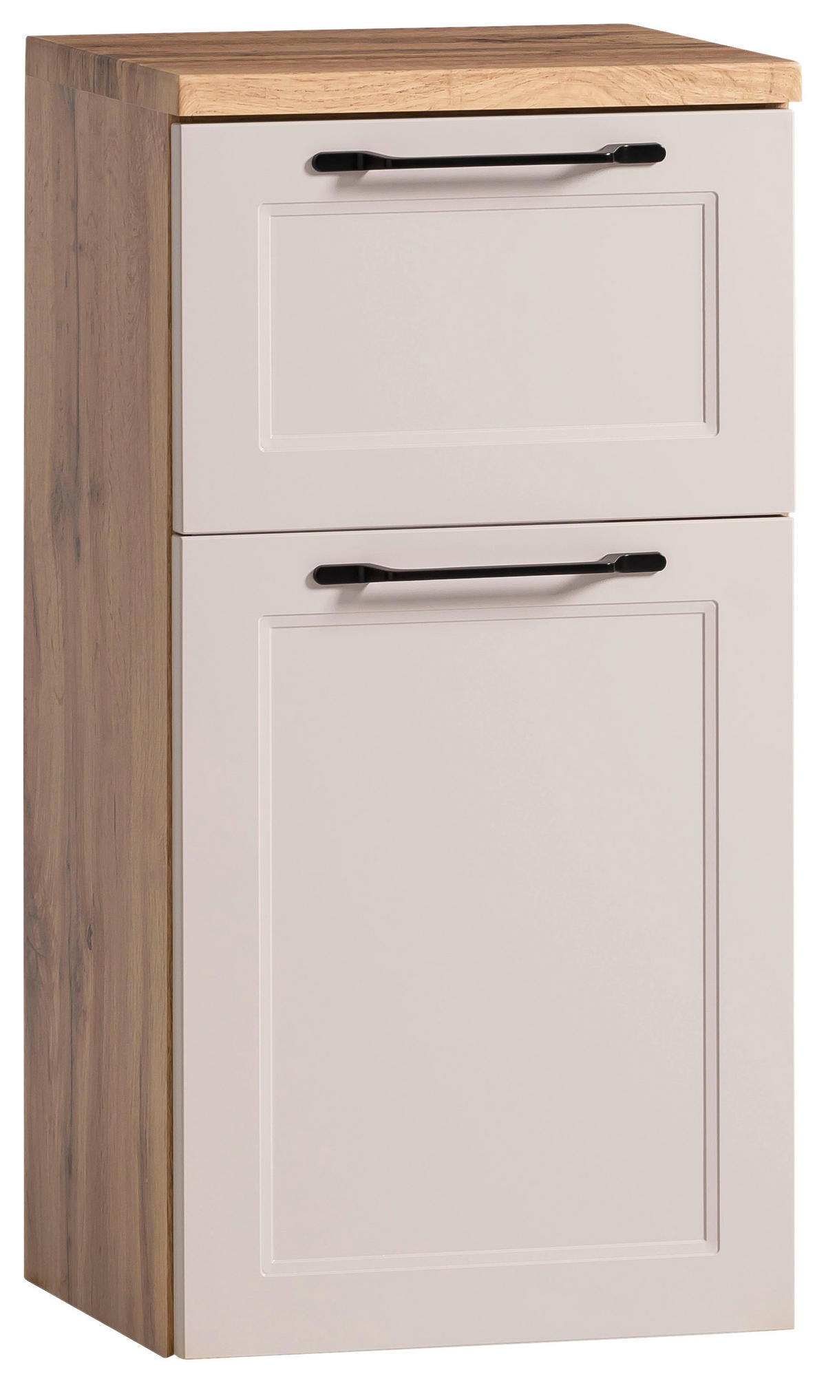 UNTERSCHRANK 40/79/35 cm   - Kaschmir/Eiche Wotan, ROMANTIK / LANDHAUS, Holzwerkstoff/Kunststoff (40/79/35cm) - Xora