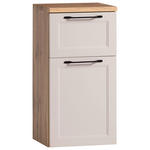 UNTERSCHRANK 40/79/35 cm   - Kaschmir/Eiche Wotan, ROMANTIK / LANDHAUS, Holzwerkstoff/Kunststoff (40/79/35cm) - Xora