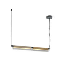 PENDELLEUCHTE Flat 93/312/12 cm  - Schwarz, Design, Metall (93/312/12cm) - MAYTONI