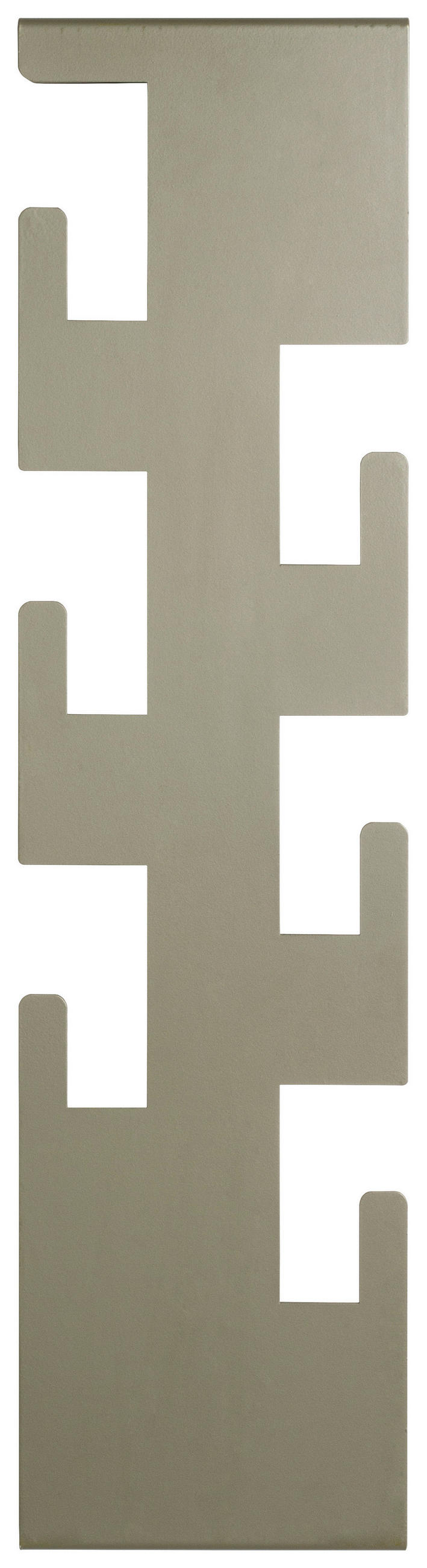 WANDGARDEROBE  in Grün  - Grün, Design, Metall (15/60/8cm)