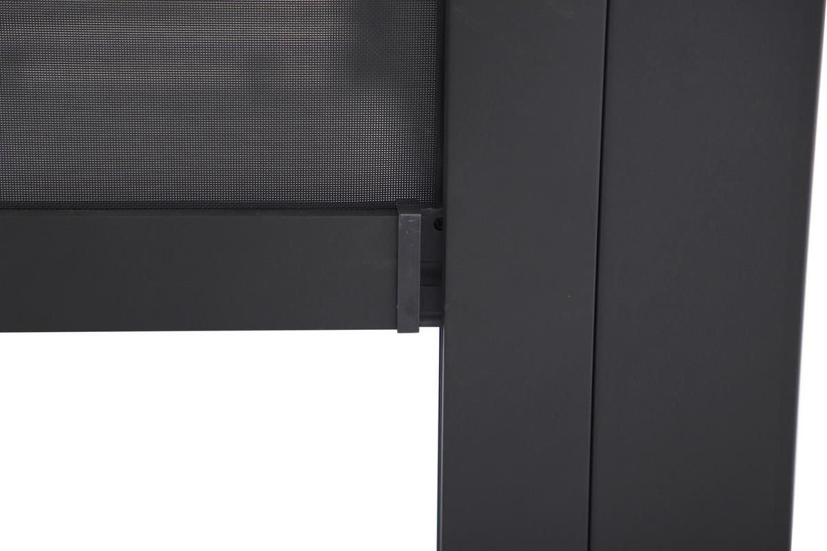 PERGOLA-ROLLO 371/231,5/9 cm   - Anthrazit, Basics, Metall (371/231,5/9cm) - Gardenson