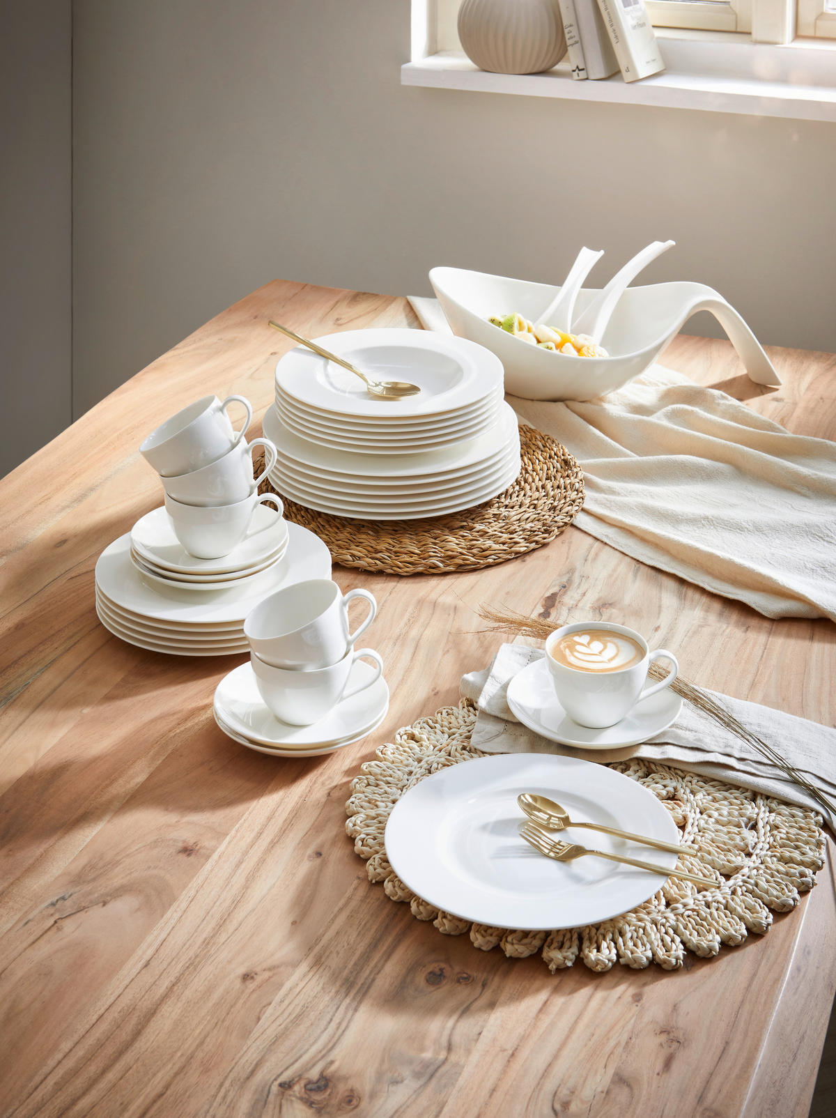KOMBINOVANÝ SERVIS, 30-dielne, jemný porcelán (fine china) - Konventionell, keramika - Villeroy & Boch