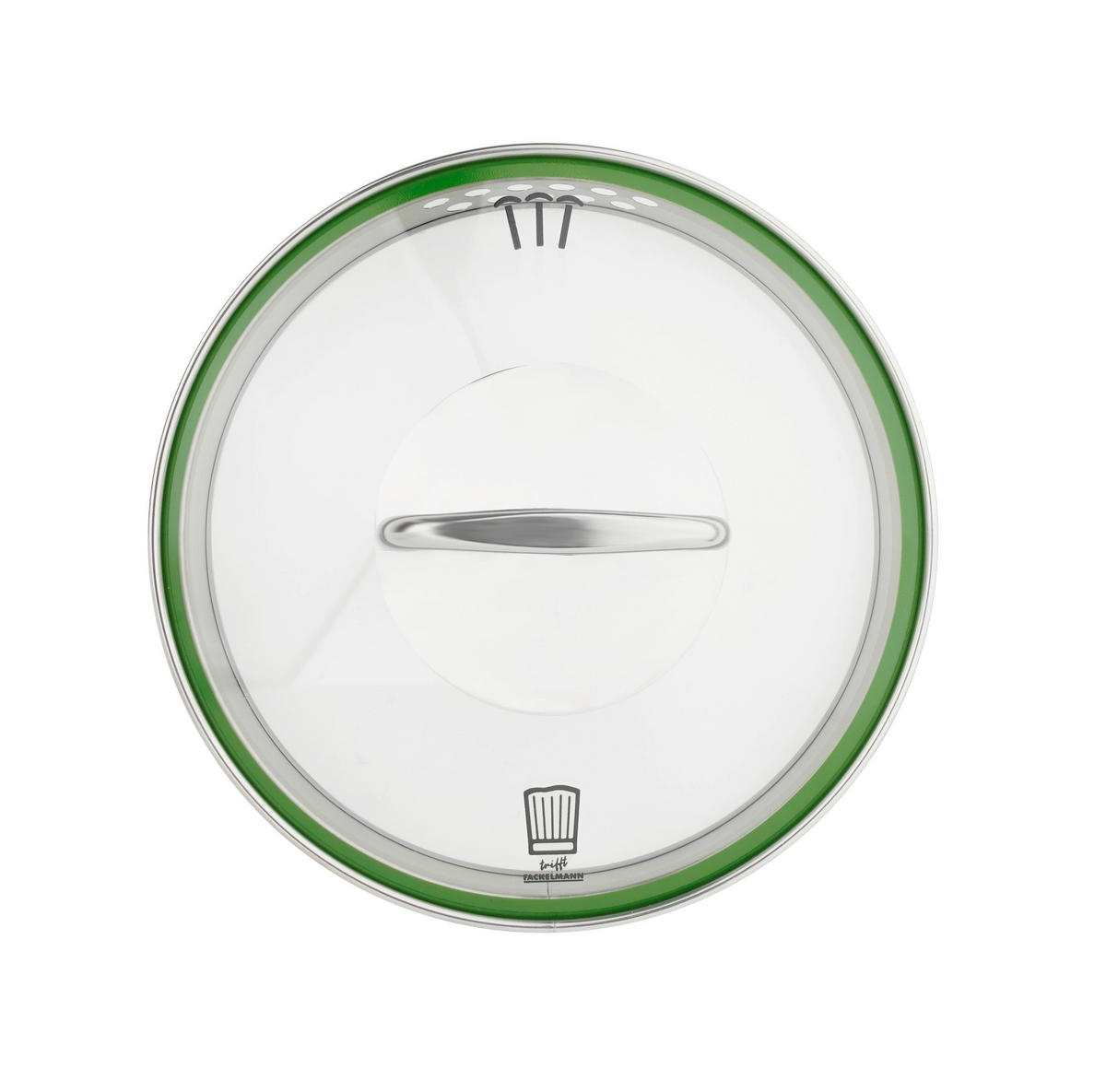 Oală Pentru Carne 1,5 L  - culoare inox, Design, sticlă/metal (1500ml) - Chefkoch+Fackelmann