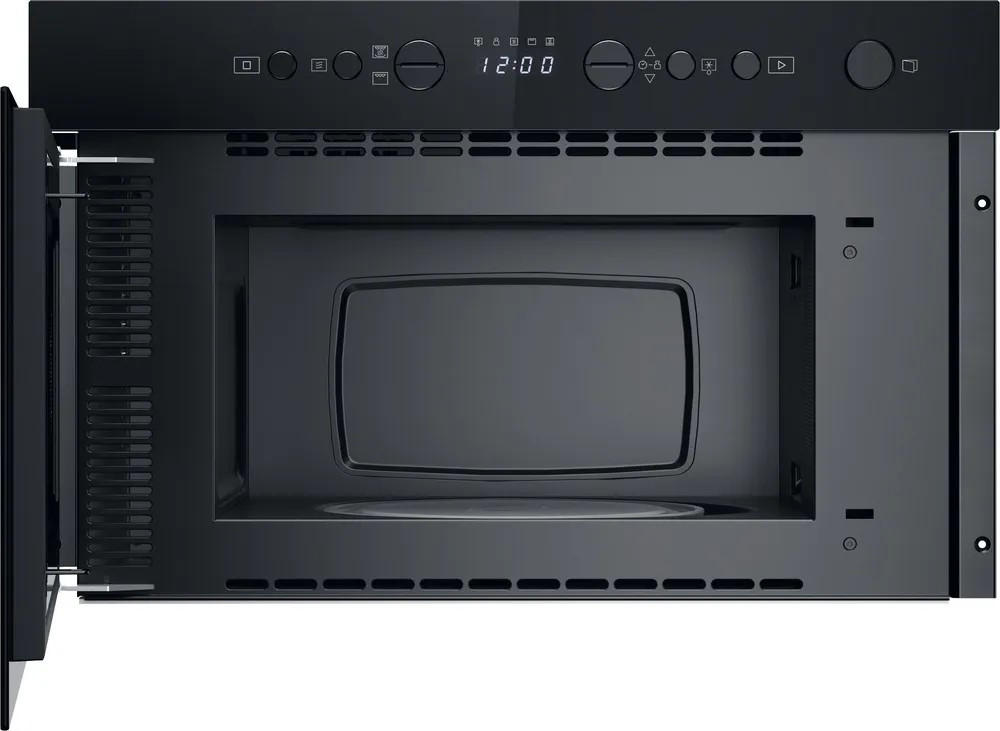 EINBAUMIKROWELLE BMN14BK  - Schwarz, Basics, Metall (59,5/38,2/32cm) - Bauknecht