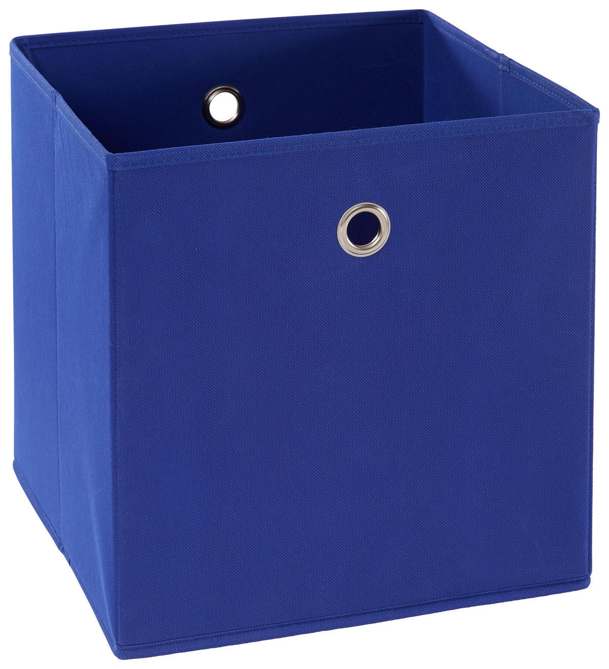 FALTBOX 4er Set - Blau/Silberfarben, Design, Karton/Textil (32/32/32cm) - Carryhome