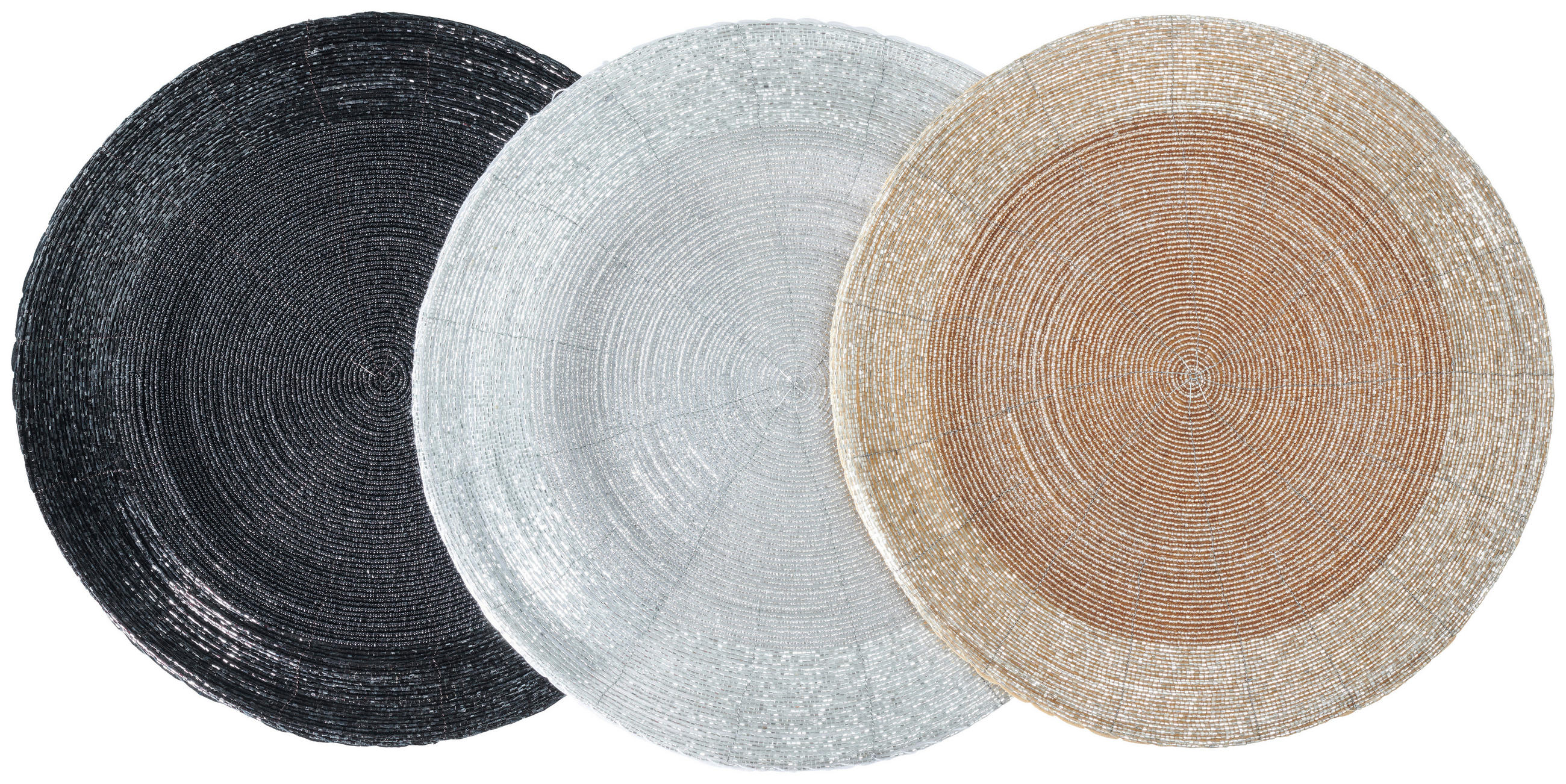 BORDSTABLETT 35 cm - champagne, Basics, glas/plast (35cm) - Ambia Home
