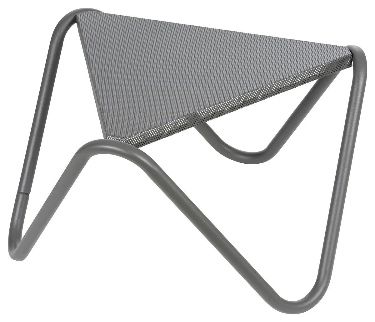 GARTENBEISTELLTISCH 57/57/32 cm Metall  - Anthrazit/Titanfarben, Basics, Metall (57/57/32cm) - Lafuma Mobilier