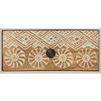 KOMMODE , 40/108/35 cm, 6 Schublade(n)  - Goldfarben/Schwarz, LIFESTYLE, Holz/Metall (40/108/35cm) - Landscape