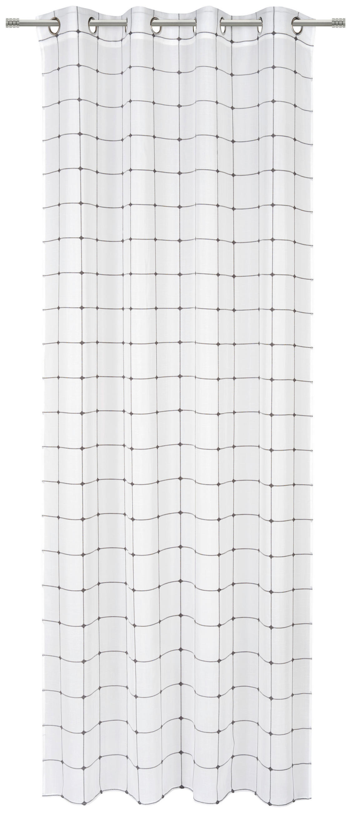 ÖSENVORHANG  - Grau, Basics, Textil (140/245cm) - Esposa