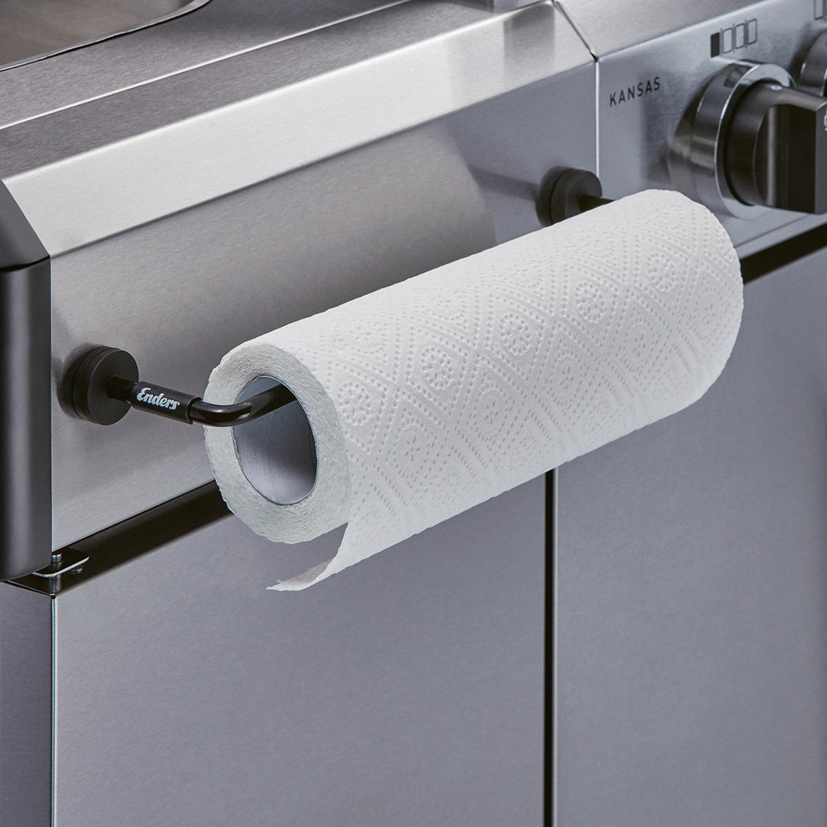 PRIBOR ZA ROŠTILJ - crna, Basics, metal (31/7/3cm)