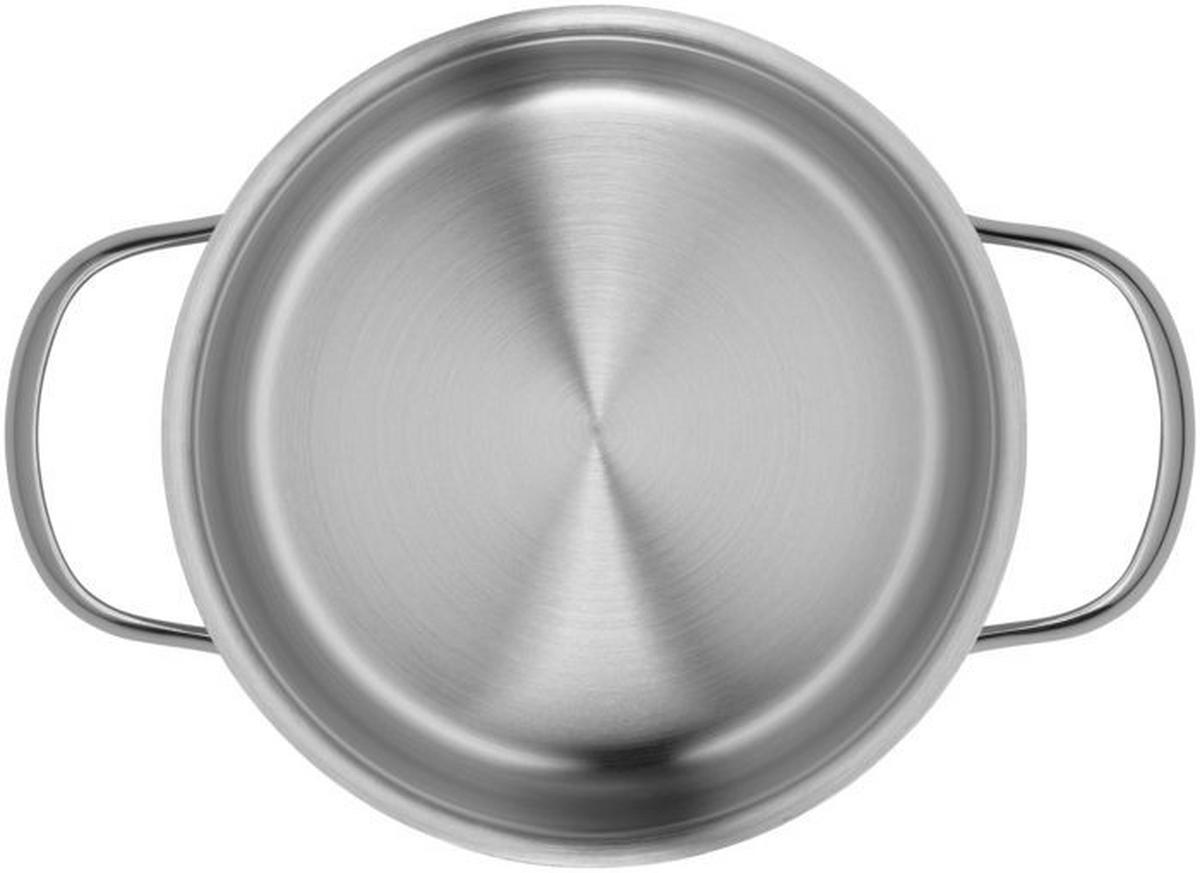 BRATENTOPF 16CM Provence Plus 1,5 L  - Klar/Edelstahlfarben, Design, Glas/Metall (16cm) - WMF
