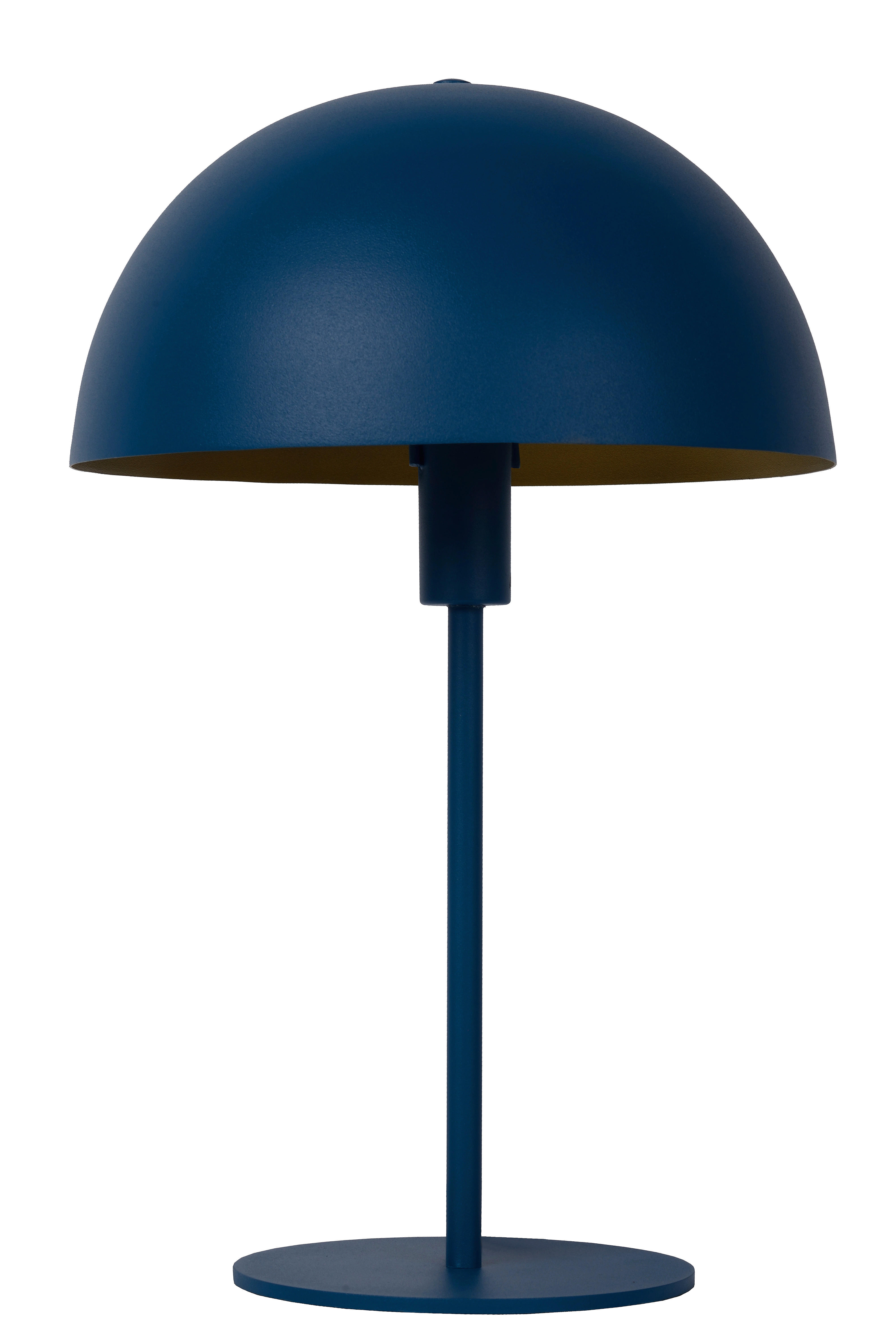 TISCHLEUCHTE 25/40 cm   - Blau/Messingfarben, Design, Metall (25/40cm) - Lucide