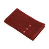 GÄSTETUCH Quattro Rot 4-teilig 30/50 cm  - Rot, Basics, Textil (30/50cm) - Esposa
