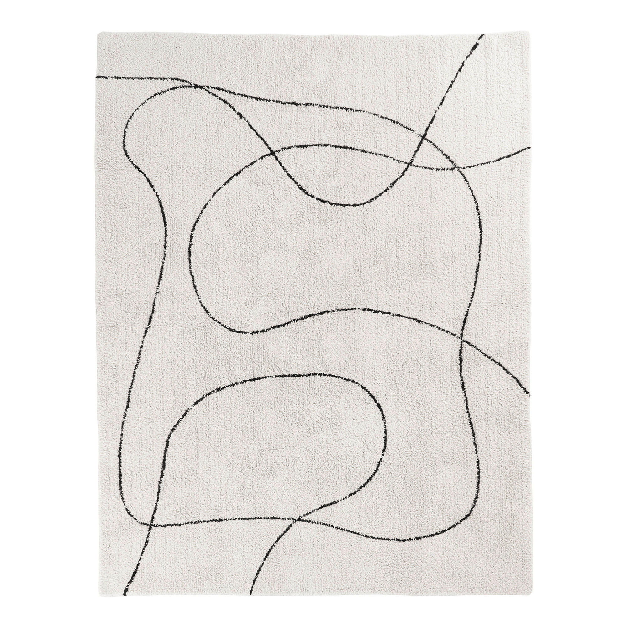 XXXLutz Webteppich Weiß 200x300 cm
