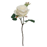 KUNSTBLUME  - Creme/Weiß, Basics (45cm)