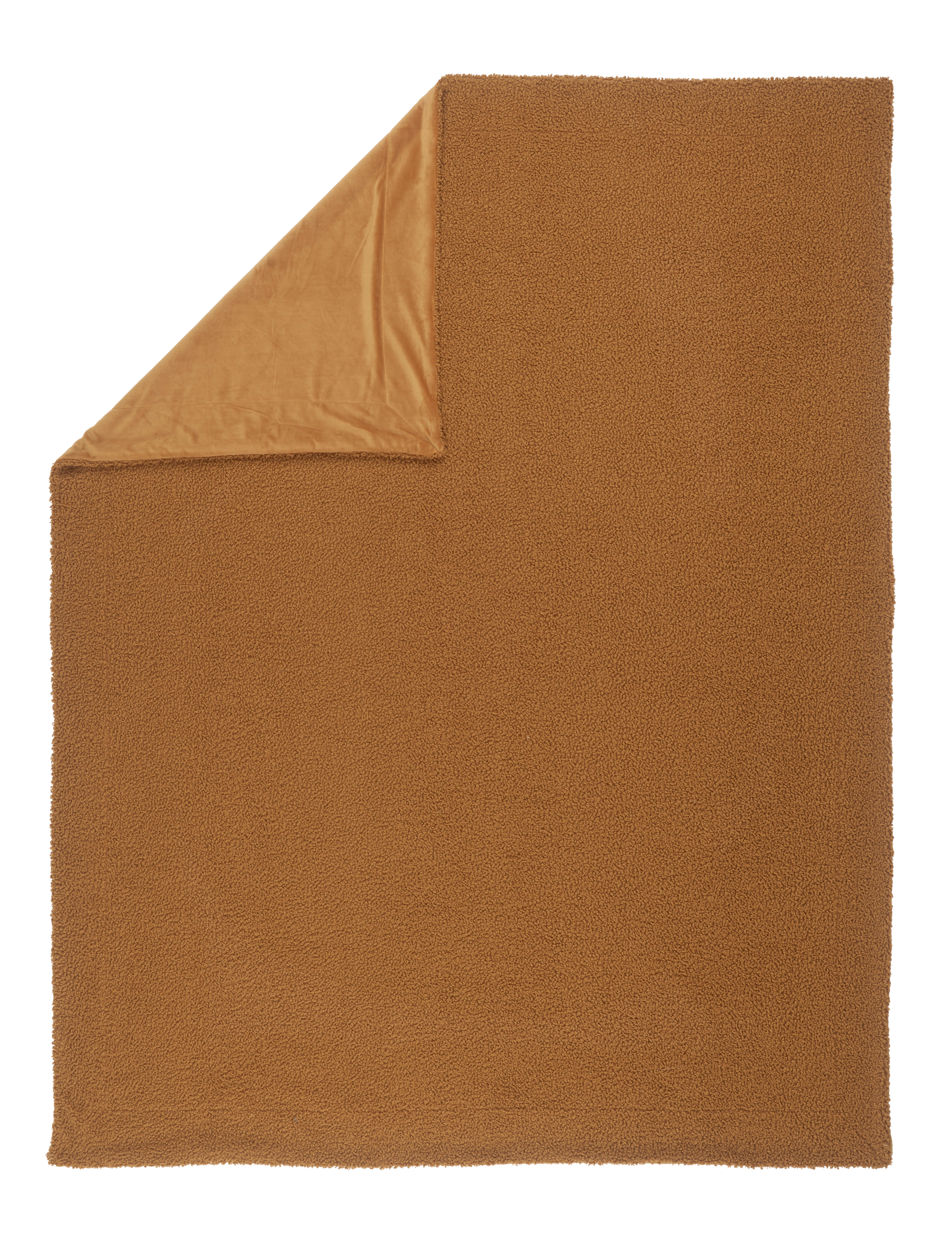 WOHNDECKE Curly 150/200 cm  - Goldfarben, Design, Textil (150/200cm) - Novel