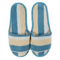 HAUSSCHUHE LEOPARD  - Blau, Design, Textil (38-40null) - Esposa