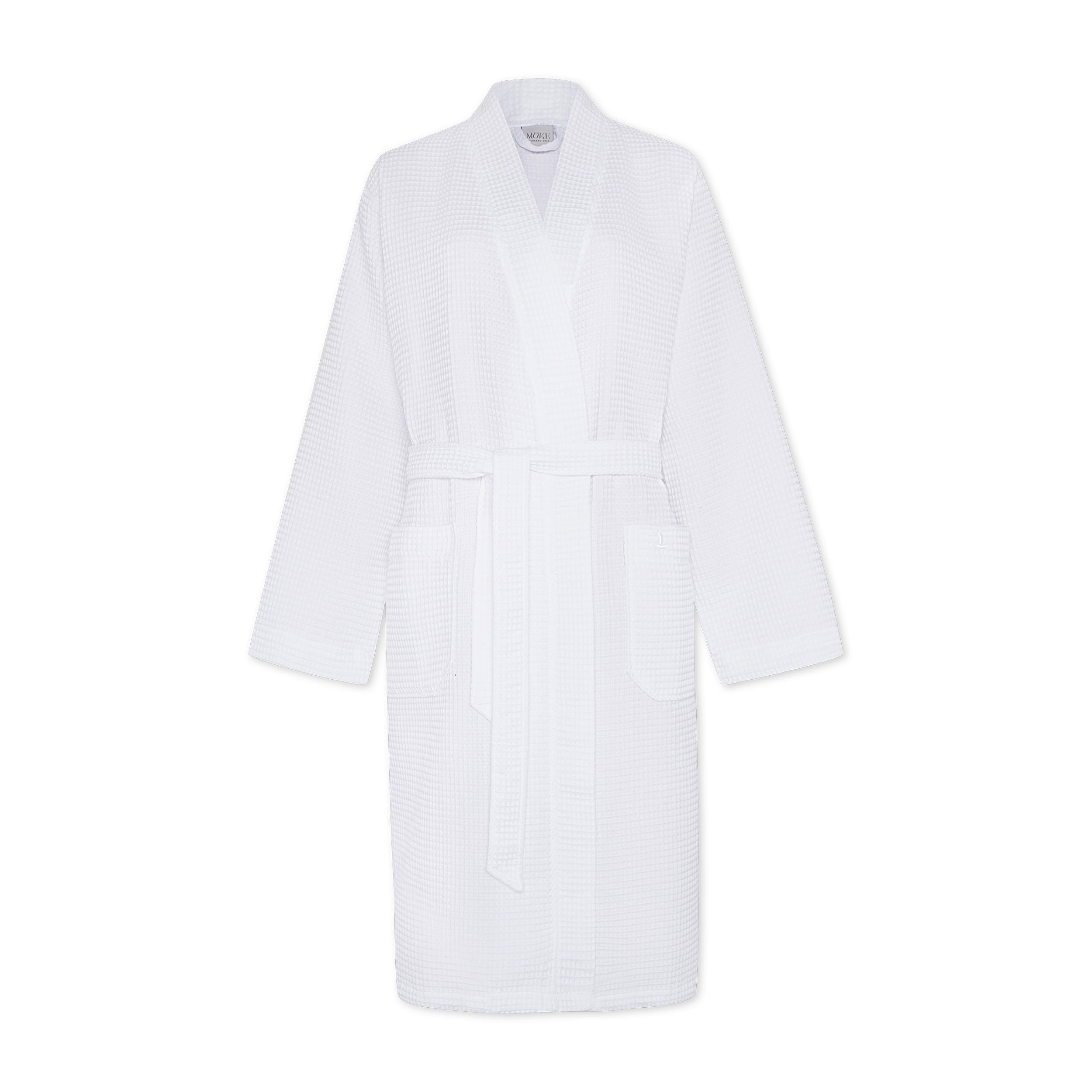 BADEMANTEL XXL Unisex  - Weiß, Basics, Textil (XXLnull) - Moeve