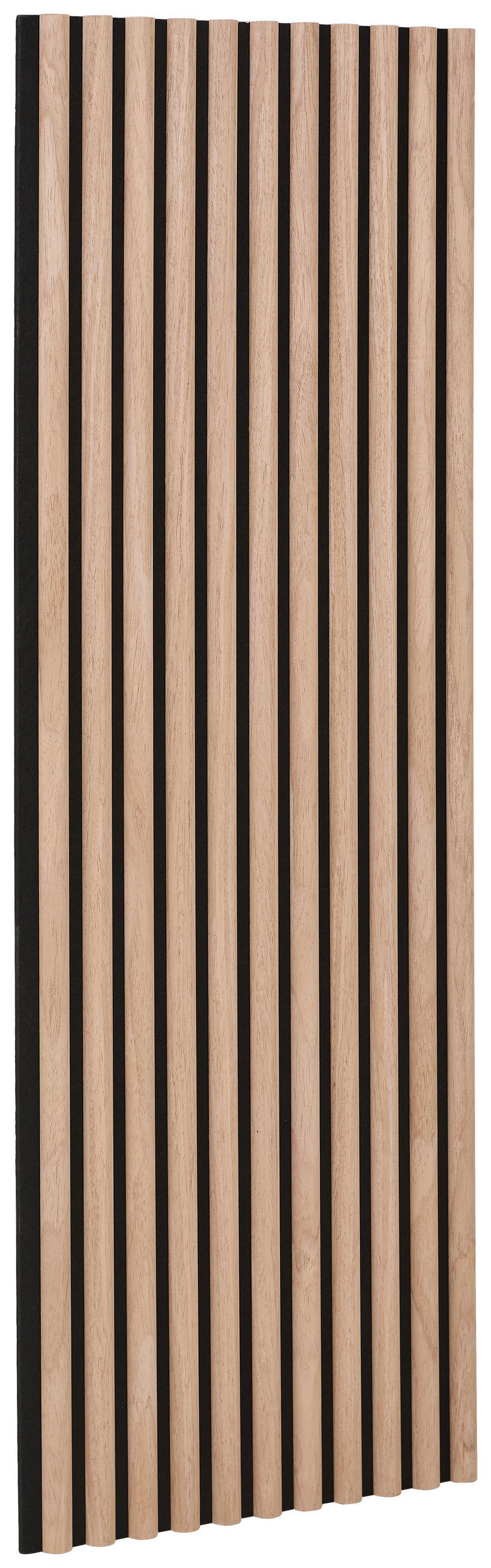 AKUSTIKPANEEL Nachbildung  - Walnussfarben, Design, Holzwerkstoff/Kunststoff (41/120cm) - Livetastic