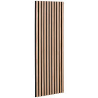 AKUSTIKPANEEL Nachbildung  - Walnussfarben, Design, Holzwerkstoff/Kunststoff (41/120cm) - Livetastic