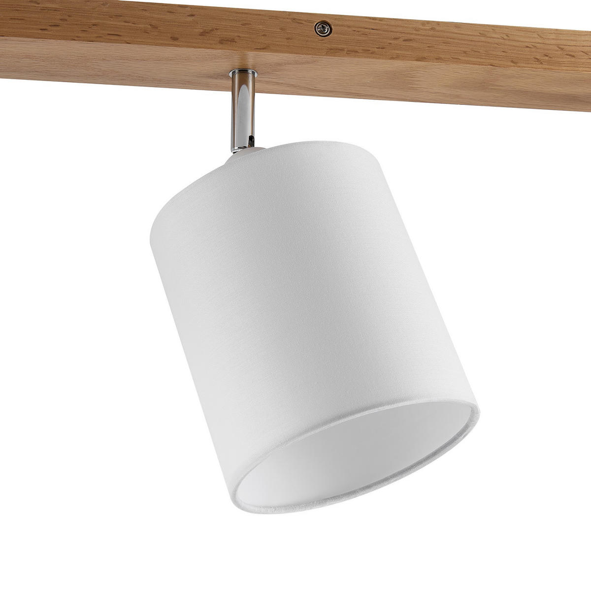 STRAHLER Sofia 104/38/26 cm  - Eschefarben/Weiß, Natur, Holz/Textil (104/38/26cm) - Marama