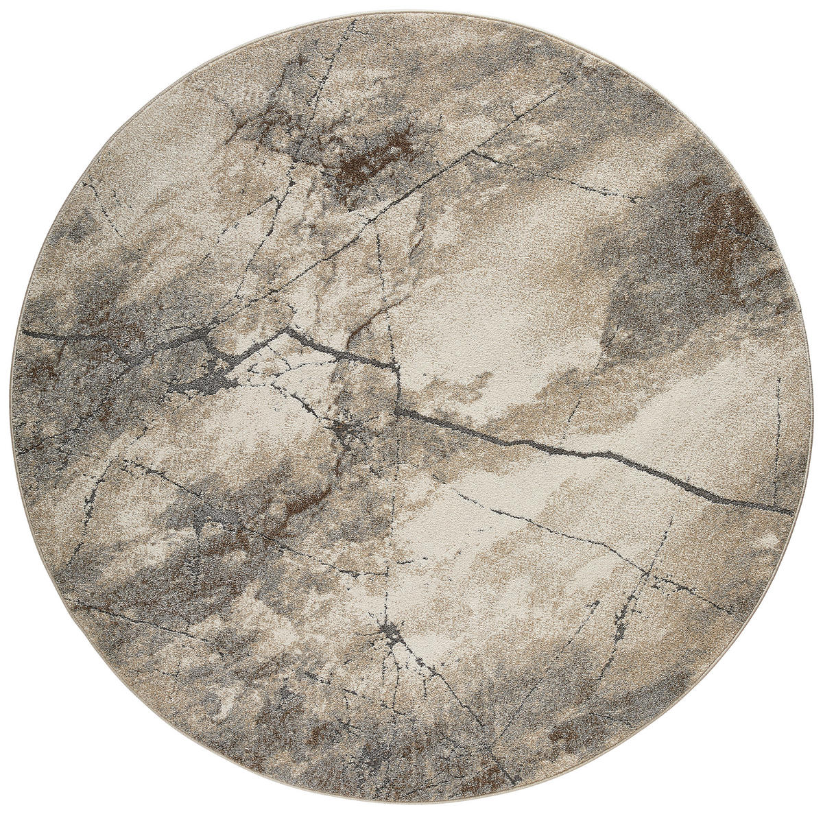 WEBTEPPICH 200 cm Pompeji Beige  - Beige, Trend, Kunststoff/Textil (200cm) - Novel