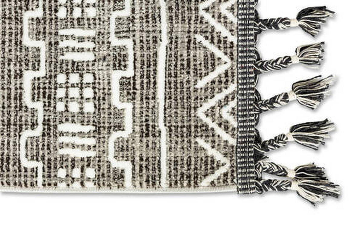 WEBTEPPICH 160/230 cm Grau, Creme  - Creme/Grau, Design, Textil (160/230cm) - Novel