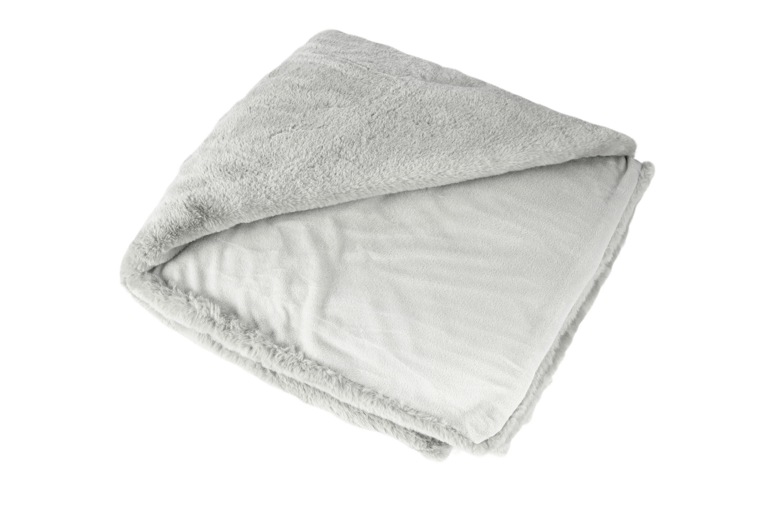 DEKA 150/200 cm  HEAVEN  - siva/srebrne boje, Basics, tekstil (150/200cm)