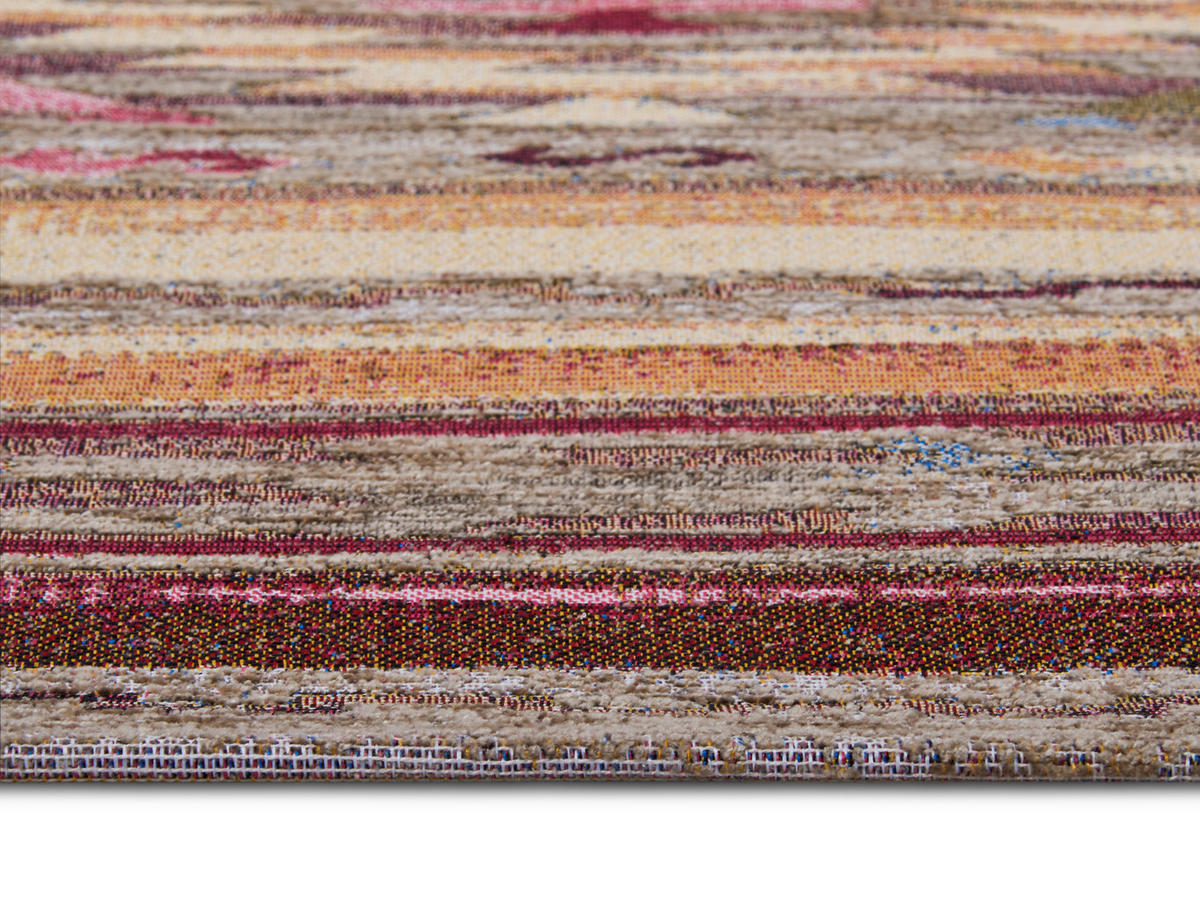 FLACHWEBETEPPICH 75/150 cm Gobelin Multicolor  - Multicolor, Design, Kunststoff/Textil (75/150cm)