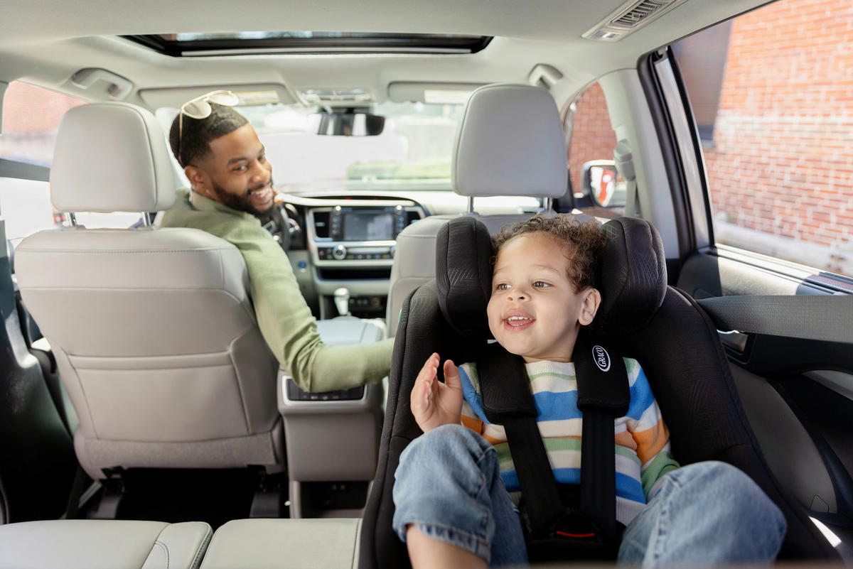 REBOARDER-KINDERSITZ Extend LX R129  - Schwarz, Basics, Kunststoff/Textil (50/43/63cm) - Graco