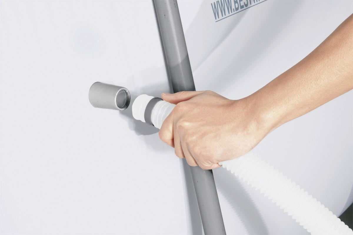 FILTERPUMPE SMARTTOUCH 58680GS  - Blau/Weiß, KONVENTIONELL, Kunststoff/Metall (43,5/30/37,5cm) - Bestway