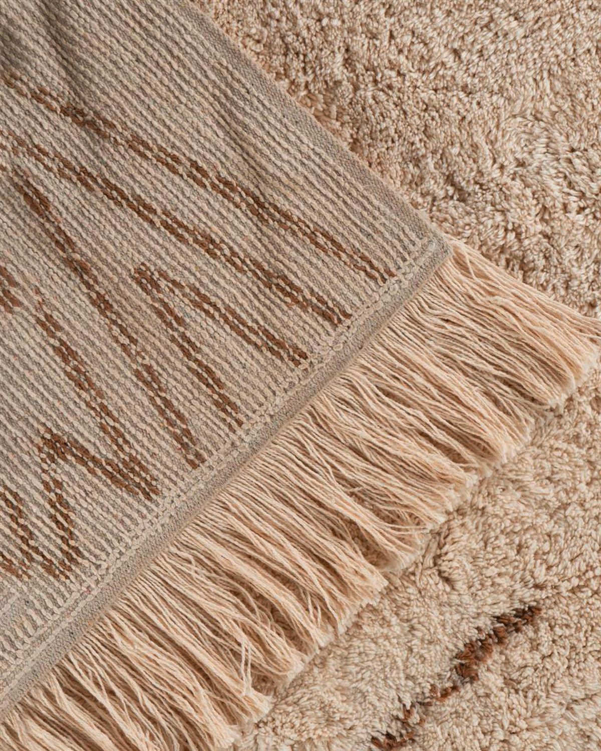 FLACHWEBETEPPICH 160/230 cm Alena Braun, Creme  - Creme/Braun, Basics, Textil (160/230cm) - Novel