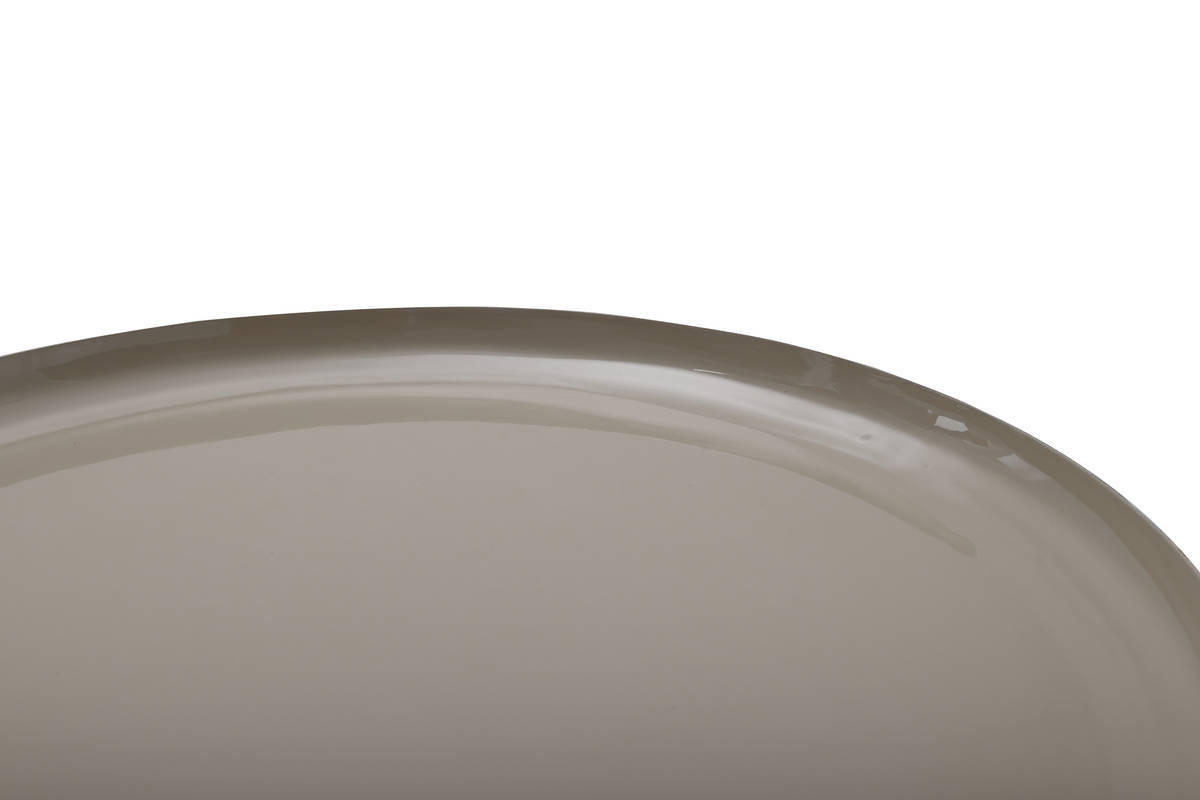 BEISTELLTISCH in Metall 41/41/43 cm  - Taupe/Silberfarben, Trend, Metall (41/41/43cm) - Kayoom
