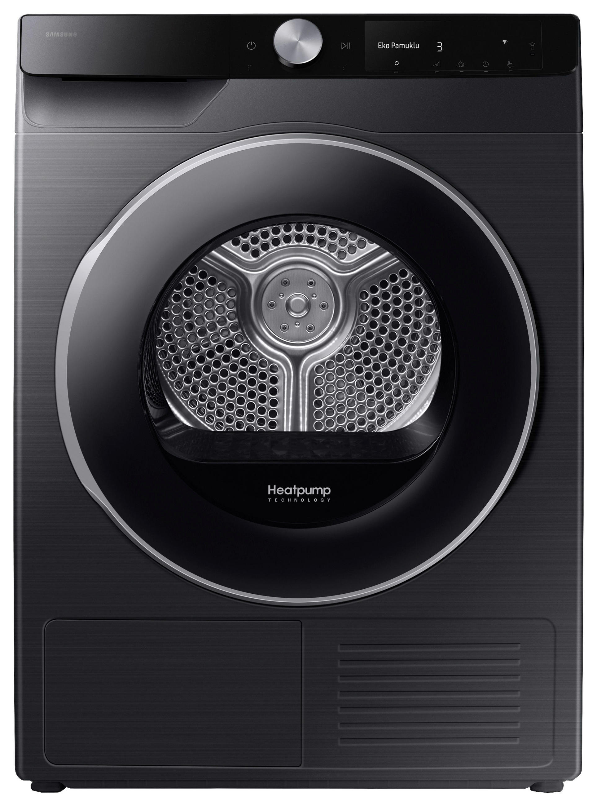 TROCKNER DV90DG6845LBU2  - Schwarz, Basics, Glas/Kunststoff (60/85/60cm) - Samsung