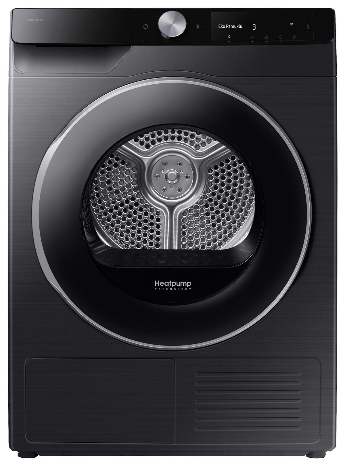 TROCKNER DV90DG6845LBU2  - Schwarz, Basics, Glas/Kunststoff (60/85/60cm) - Samsung