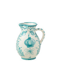 KRUG  - Türkis/Weiss, Basics, Keramik (17/17/21cm)