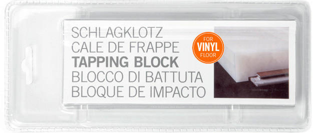 SCHLAGKLOTZ für Vinylboden - Basics (12,3/6/2cm)