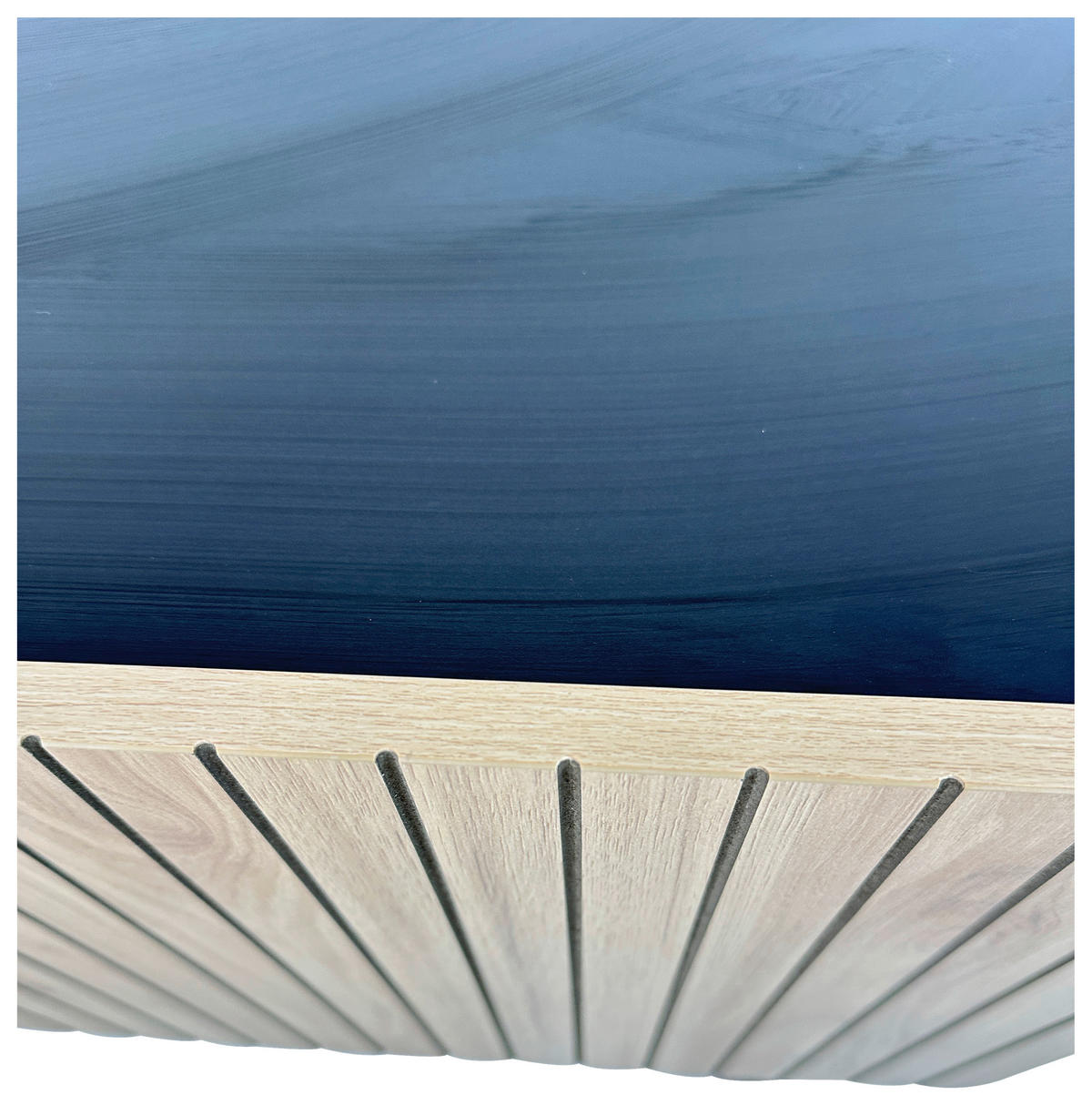 TV-BÄNK LINO  i 181/50/40 cm  - svart/ekfärgad, Design, metall/trämaterial (181/50/40cm) - Xora