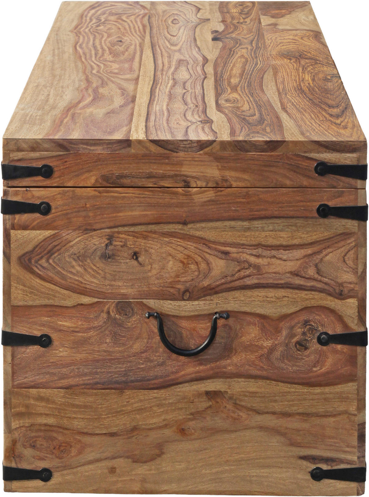 TRUHE in Holz 90/45/45 cm  - Naturfarben, Design, Holz (90/45/45cm) - Livetastic