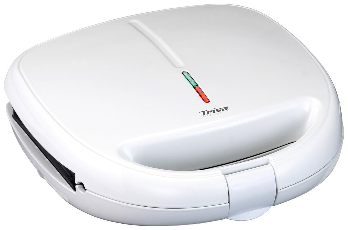 TOASTER  - Weiß, KONVENTIONELL, Kunststoff (9,6/22/23,2cm) - Trisa Electronics