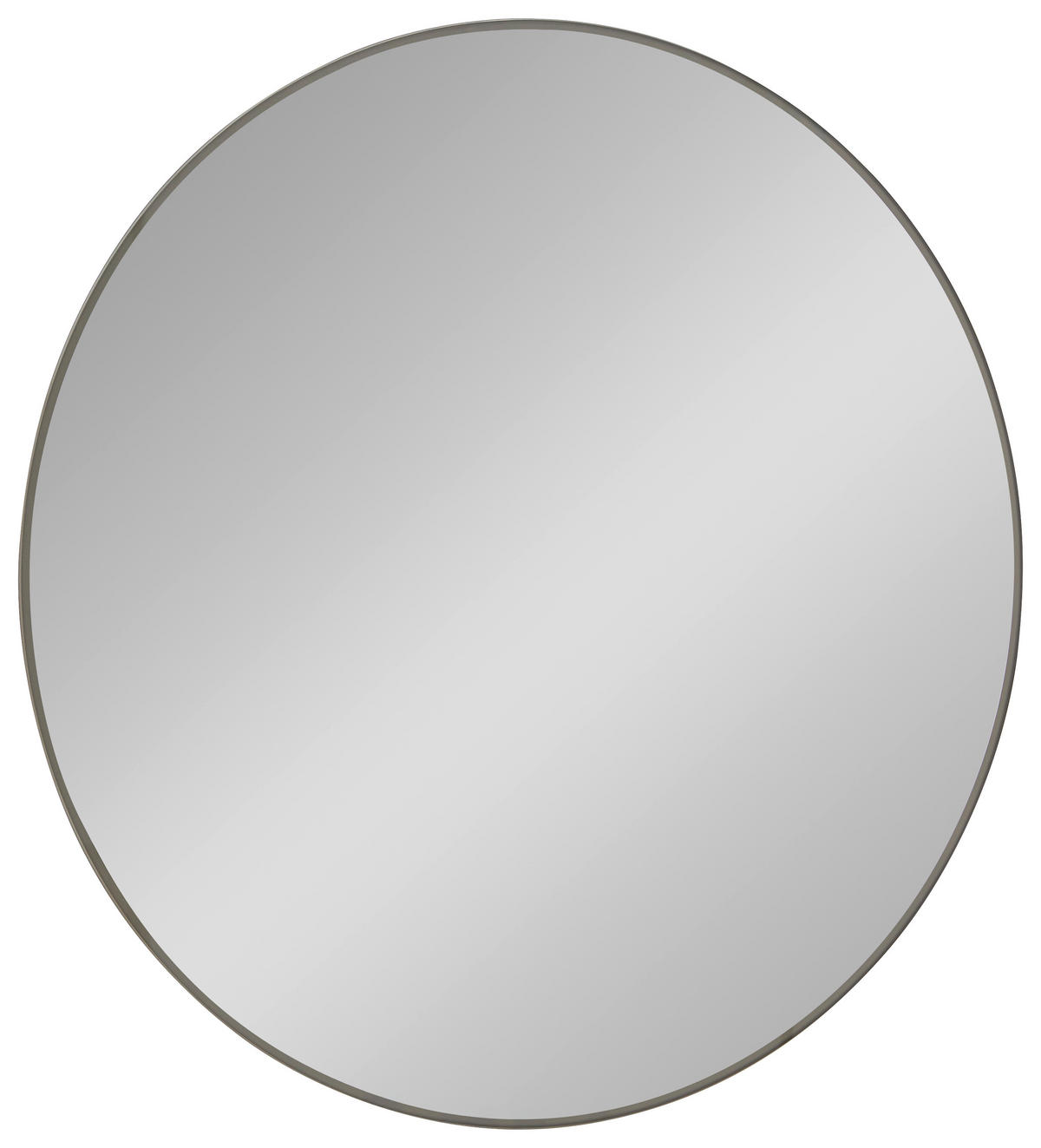 SPIEGEL 100/100/3 cm  - Graphitfarben, Natur, Glas/Holz (100/100/3cm) - Valdera